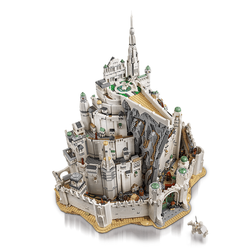 Minas Tirith building blocks - section view